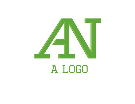 letters N and A joined together