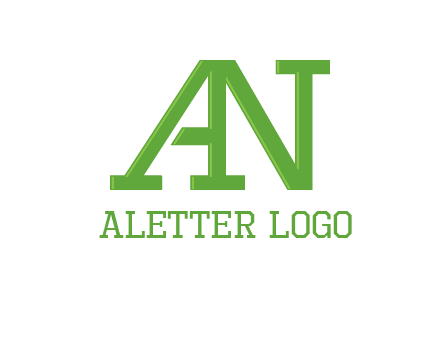 letters N and A joined together