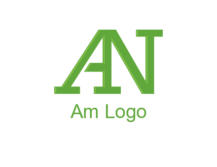 letters N and A joined together