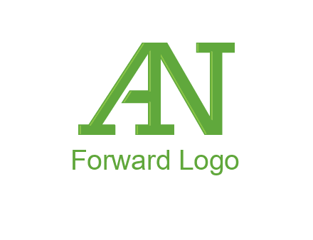 letters N and A joined together