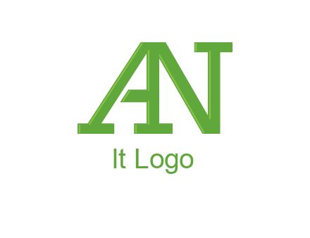 letters N and A joined together