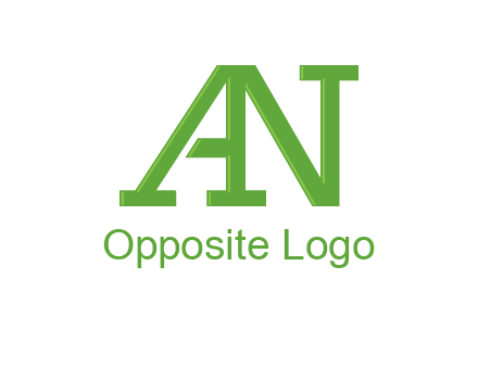 letters N and A joined together