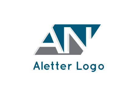 letters A and N
