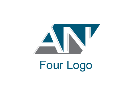 letters A and N