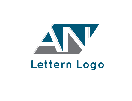 letters A and N