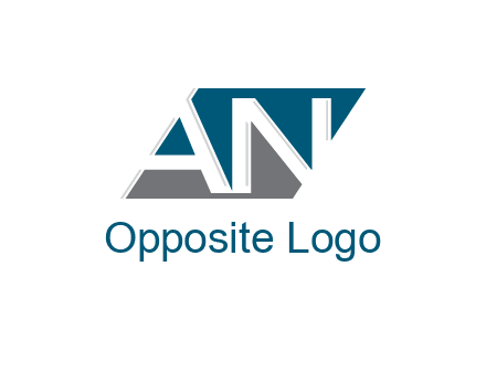 letters A and N