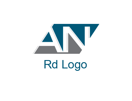 letters A and N