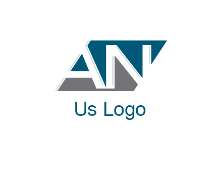 letters A and N