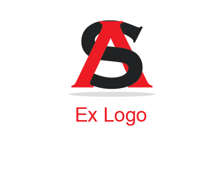 letters S and A joined
