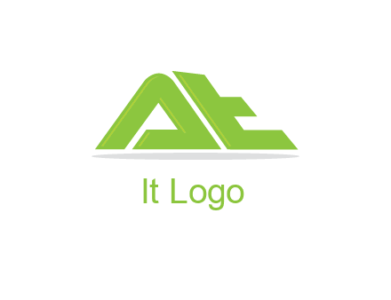 letters A and T