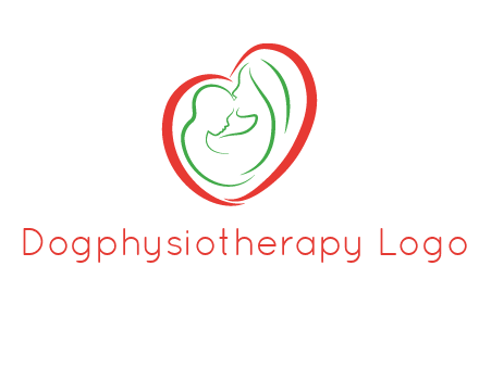 woman and child in heart healthcare logo