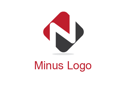 letter N in a square logo with rounded edges