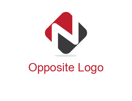 letter N in a square logo with rounded edges