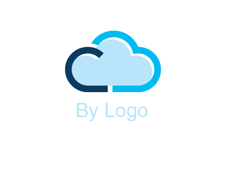 letter C inside a cloud