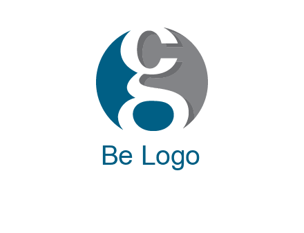 lowercase letters G and C