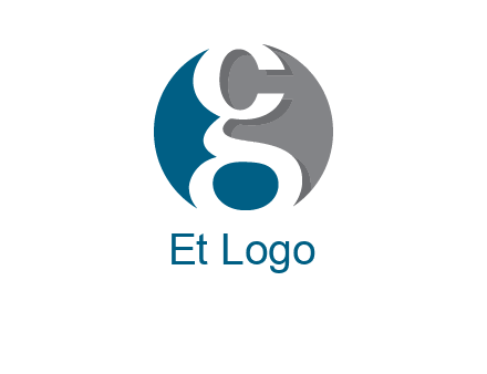 lowercase letters G and C