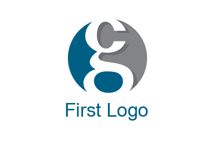 lowercase letters G and C
