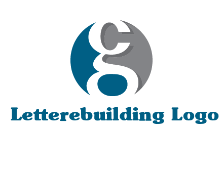 lowercase letters G and C