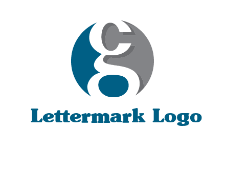 lowercase letters G and C