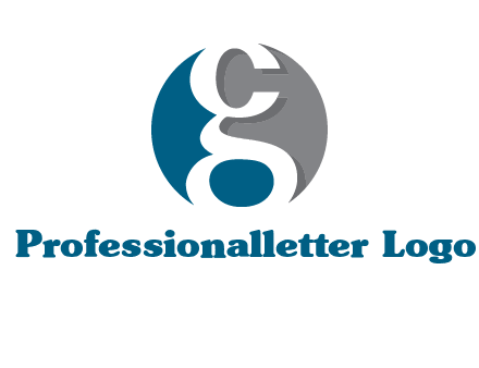 lowercase letters G and C