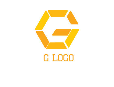 trapeziums forming letter G