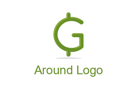 letter G dollar logo