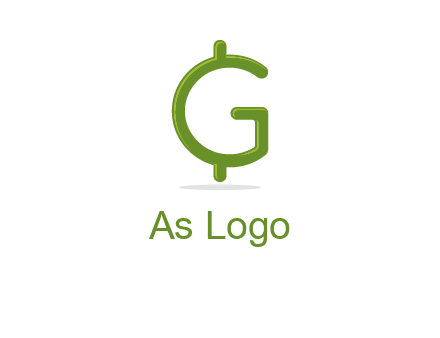 letter G dollar logo