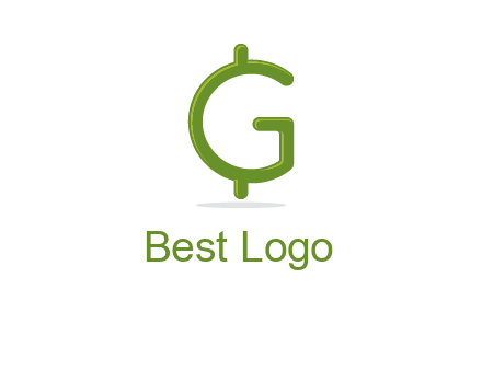 letter G dollar logo