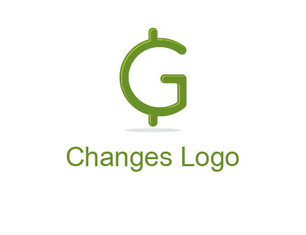 letter G dollar logo