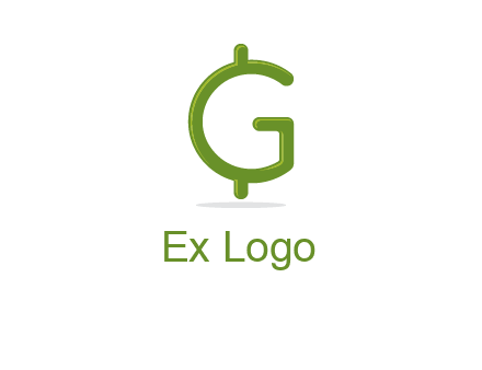 letter G dollar logo