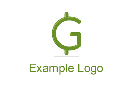 letter G dollar logo