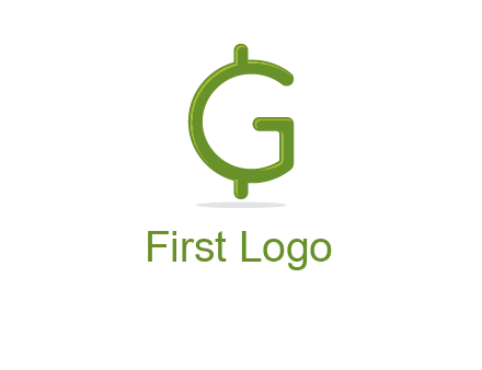 letter G dollar logo