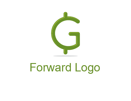 letter G dollar logo