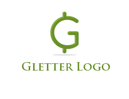 letter G dollar logo