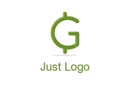 letter G dollar logo