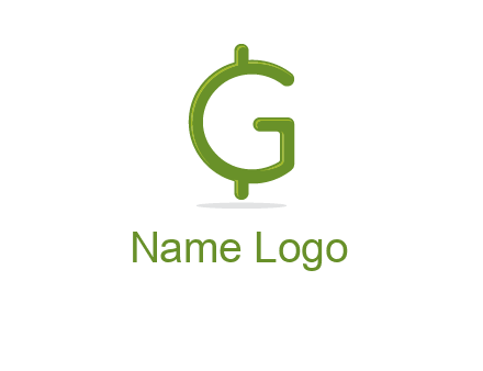 letter G dollar logo