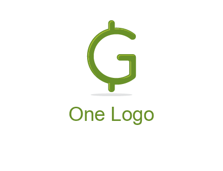 letter G dollar logo