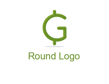 letter G dollar logo