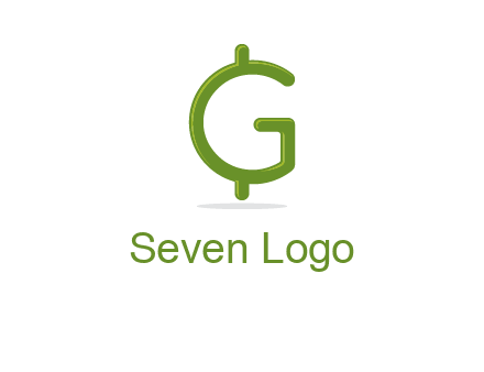 letter G dollar logo