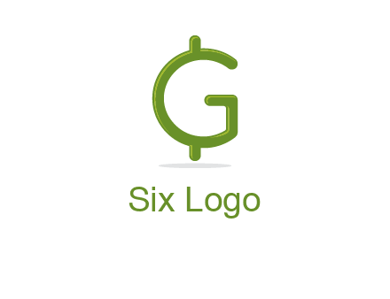 letter G dollar logo