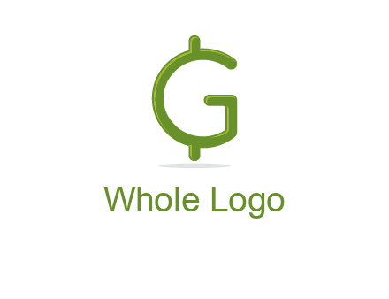 letter G dollar logo