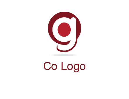 lowercase G logo