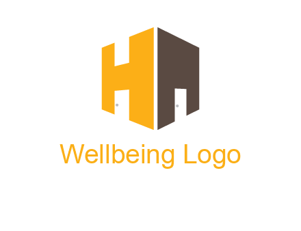 apartment building forming letters H and A