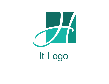 letter H logo