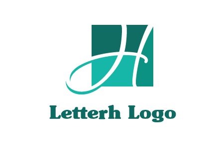 letter H logo