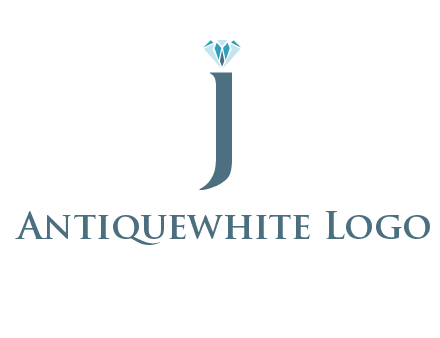 lowercase J with a diamond on top