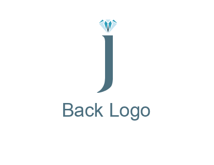 lowercase J with a diamond on top