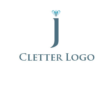 lowercase J with a diamond on top