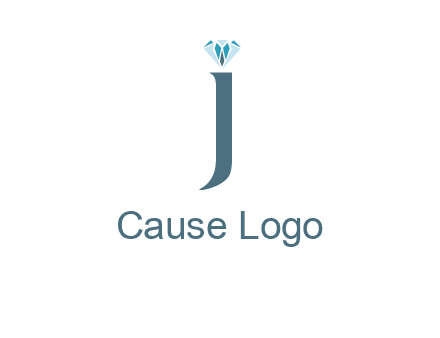 lowercase J with a diamond on top