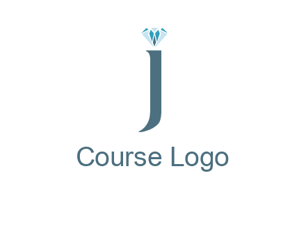 lowercase J with a diamond on top